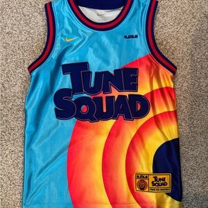 Nike Tune Squad Kids Jersey - Blue and Multicolor